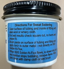 Black Swan 95/5 Solder-N-Flux Paste 3018 1/2lbs .277 Grams