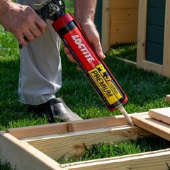 Interior & Exterior Construction Glue, 10 oz Cartridge