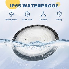 4 Pack 200W UFO Led High Bay Light Industrial Commercial Factory Warehouse Light