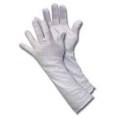 Memphis 8614C Mens Inspector 14″ Cotton Lightweight Gloves, Size Large (12 Pair)