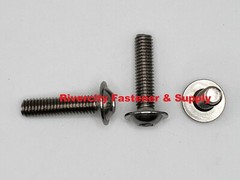 (5) M5-0.8×10 Stainless Flange Button Head Allen Cap Screws M5x.8x10mm Screw