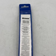 Westward Machinists File Tool 4 Inch Natural 26KP95 DoubleCut Bastard Safe Edge