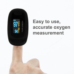 Finger Pulse Oximeter Meter SpO2 Heart Rate Monitor Blood Oxygen Saturation FDA