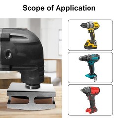 2Pcs Oscillating Outlet Cutter Drywall Gang Box OIS Tool Rect & Square Cut