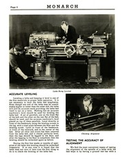 Monarch Lathe Model CK Operating, Maintenance, & Parts List Manual #1577