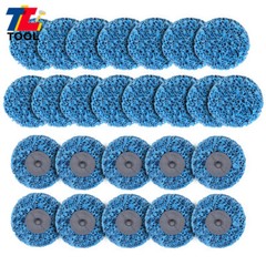 25 Pack 3 Inch Quick Change Easy Strip & Clean Discs Fit For Paint Rust