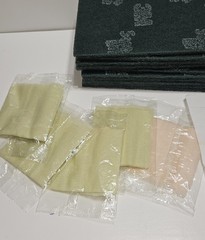 Laminator Silicone Roller Cleaning Kit 10 Pads 5 Tack Cloths 2 Cutters 1 Eraser