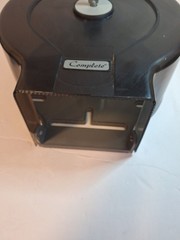 Complete Jumbo Commercial Toilet Paper Dispenser Wall Mount ABS Black 11-inch