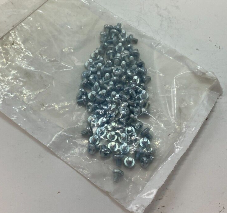 (Pkg 100) FABORY M4-0.70 x 5 mm Phillips Fillister Machine Screws – Zinc Plated