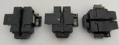 Lot of 3 Pushmatic Circuit Breakers 30A P230, 40A P240 & 60A P260 2 Pole
