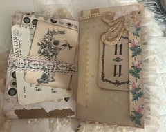 VINTAGE STYLE HANDMADE JUNK JOURNAL-“A Graceful Life”