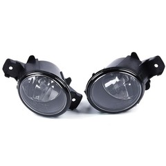 Pair Fog Light Lamps W Harnesses Compatible with Maxima 2009-2014 Clear lens