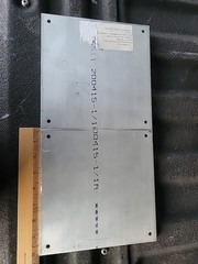 (2) pcs 1/4″ 8″x 8″ ALUMINUM Flat Bar 8″ T6511 NeW drilled Extruded Mill Stock