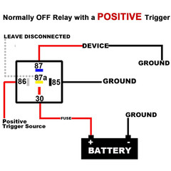 80/60Amp 12V 5-Pin Relay Kit SPDT 12-Volt Automotive Relay w/ Heavy-Duty Pigtail