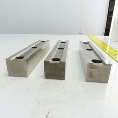 Lower Shear Blade For Luver Tooling 8-7/8″L x1-5/8″W x 1-1/2″H Lot Of 3