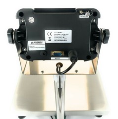 100 lb x .002 lb Digital Floor 24″x24″ Bench Scale Platform 50 kg x .009 kg