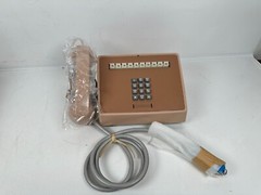 NOS WESTERN ELECTRIC 2830 CM 60 BEIGE TELEPHONE OPEN BOX BELL SYSTEM