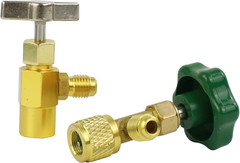 R290 and R600A Charging Hose and Gauge Set with Can Tap and BPV31 Bullet Piercin