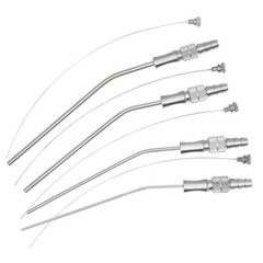 8Pcs Frazier Aspirator Suction Tube Dental Bone Cleaning Instruments Grade