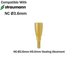 Dental NC Healing Caps Abutment Ø3.6/4.8mm Cover Screw Fits ITI Straumann BL/BLT