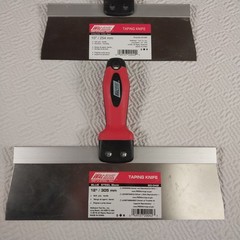 Wal-board Blue Steel Drywall Taping Knife Blade 10″ & 12″ 2 Pack NEW