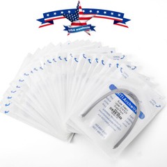 USA AZDENT Dental Orthodontic Super Elastic Niti Rectangular Arch Wires Ovoid