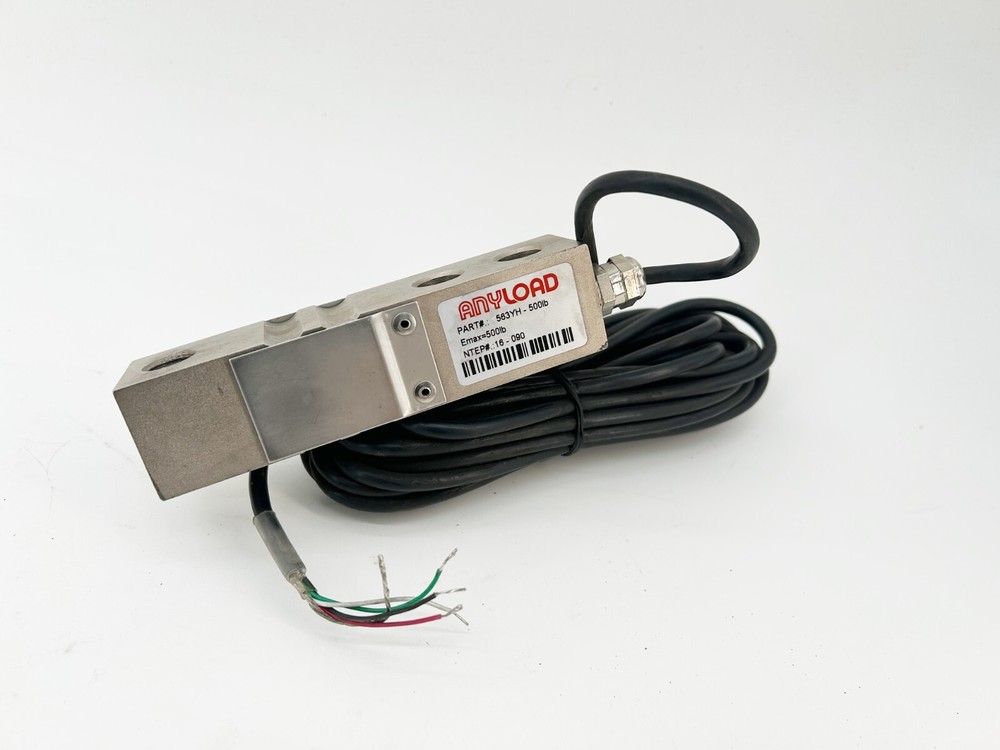 New Anyload 563YH-500LB Single Ended Beam Load Cell Emax 500LB – No Box