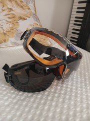 LOT DeWalt CLEAR SMOKE ANTI FOG Protective Over Glasses Safety Goggles ANSI Z87+