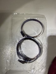 Titanium works titanium Clamp Adjustable 1.5-2” and 3-3.5” Clamps for wrx /sti
