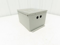 Hoffman A-10086CH Electrical Enclosure JIC Switch Panel Box 10x8x6″ Wall Mount