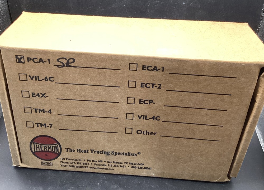 New Thermon Non Metallic Heat Trace Power Connection Kit PCA-1-SR