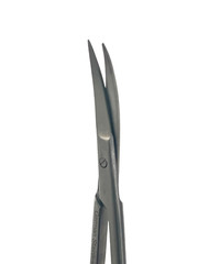 Set Of 2 – Iris Dissecting Surgical Scissors 4.5″ Sharp/Sharp Curved+Straight