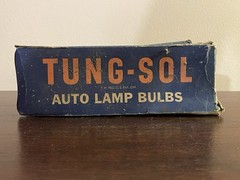 Very Rare Vintage 1920’s – 1940’s Tung Sol 2330 Lamps, Box of 6 Light Bulbs