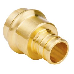 WHK 10Pack 3/4″ ProPress Brass Crimp Adapters for Copper to PEX B, LeadFree