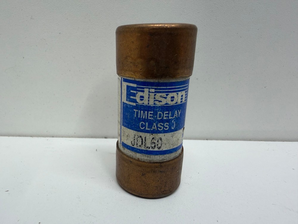 NEW OLD STOCK! EDISON 60A 600V TIME-DELAY FUSE JDL60