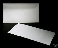 Lot of 1000 white offering envelopes 3.5″x6.5″ blank tithe envelopes