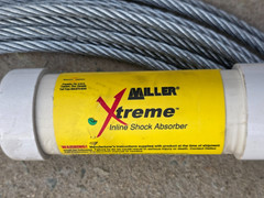 XTREME Miller 60FT SkyWalker Temporary Horizontal Lifeline Systems Kit DFCLL NEW