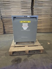 Square D 112.5 KVA Transformer 480V to 208Y/120V 3PH EE112T3HCU Copper CU