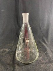 PYREX 1000mL Glass Narrow Mouth Graduated Erlenmeyer Flask with 24/40 5000-1000