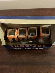 Very Rare Vintage 1920’s – 1940’s Tung Sol 2330 Lamps, Box of 6 Light Bulbs