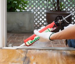 !! BioSeal Clear Silicone Caulk-No Odor & Mold / Waterproof / No Color Change !!