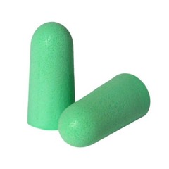 Radians FP90 Deflector Green Earplugs Uncorded NRR33 50 pairs/Box
