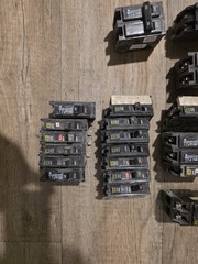 Mixed Lot Of 43 Used Breakers