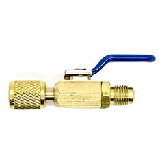 A/C END HOSE CHARGING BALL VALVE 1/4″ ADAPTER FOR DIFFERENT REFRIGERANT.