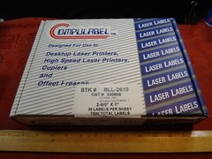 Compulabel 2 5/8″ X 1″ 30 Labels per sheet 7500 total labels – STK# BLL-2610
