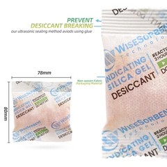 30Pcs 20g Silica Gel Packets, Desiccant Packs, Moisture Absorbers for Storage