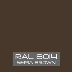 RAL 8014 Sepia Brown Powder Coat Paint – NEW 1LB