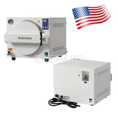 18L Class N Dental Autoclave Steam Sterilizer High Temperature Sterilization US