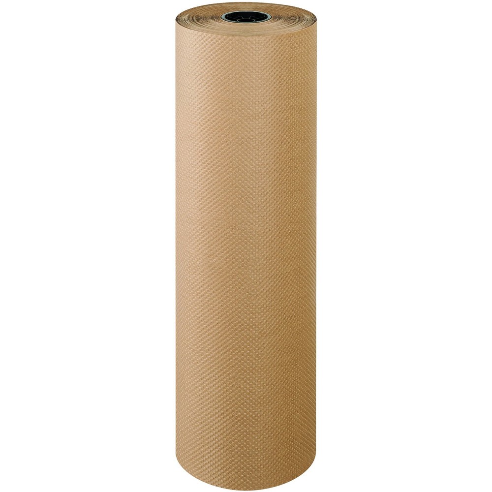 Indented Kraft Brown Paper Roll, 60#, 36″ x 300′, 100% Recycled Paper, Ideal …
