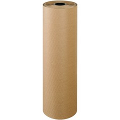 Indented Kraft Brown Paper Roll, 60#, 36″ x 300′, 100% Recycled Paper, Ideal …